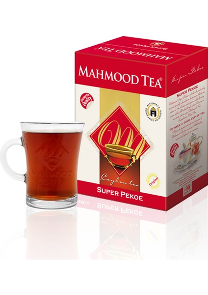 Mahmood Tea  Seylan Pekoe Dökme Çayı 800 gr +  Bardak