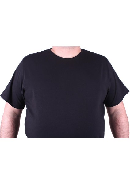 Mocgrande Büyük Beden Erkek Sıfır Yaka Tişört modelleri