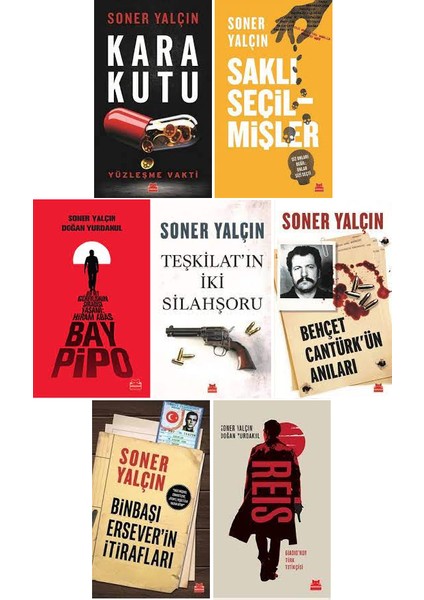 Soner Yalçın 7 Kitap Set Derin Devlet