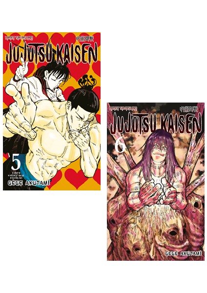 Jujutsu Kaisen 5-6. Ciltler Manga Seti