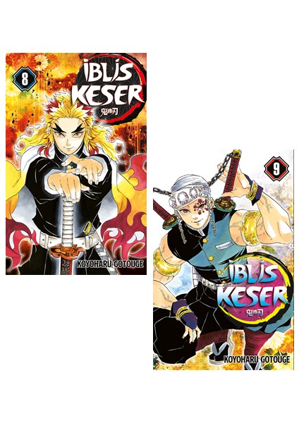 Iblis Keser 8-9. Ciltler Manga Seti