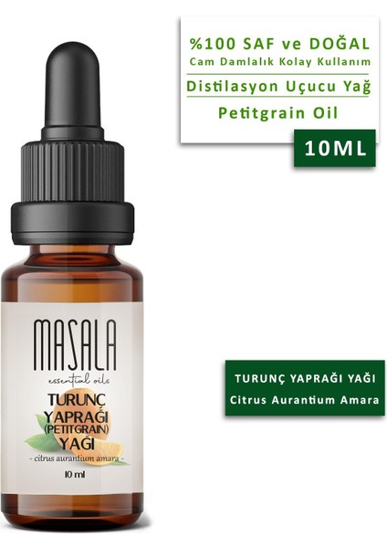 Saf Turunç Yaprağı Yağı 10 Ml. - (Petitgrain Essential Oil) fiyatları