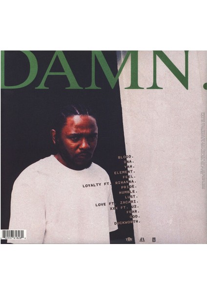 Kendrick Lamar- Damn - 2 Plak