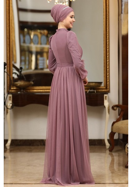 Efsane Tesettür Abiye Lavanta fiyatları