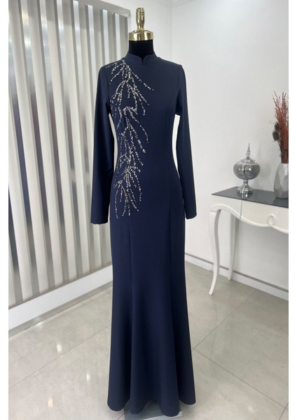 Bahar Tesettür Abiye Lacivert fiyatları