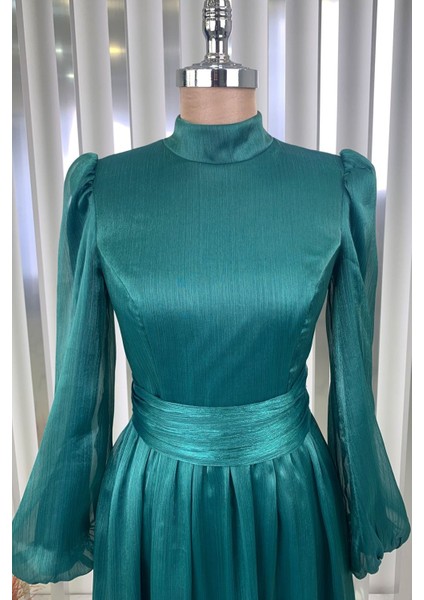 Afra Tesettür Abiye Zümrüt fiyatları