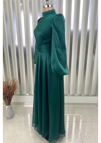 Afra Tesettür Abiye Zümrüt indirimleri