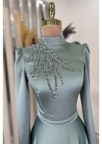 Mina Tesettür Abiye Mint fırsatları