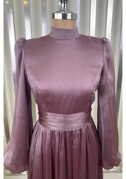 Afra Tesettür Abiye Lila fiyatları