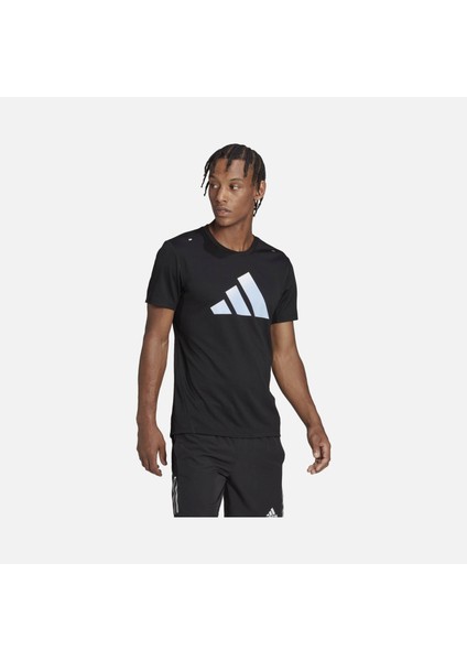 Run Icons 3 Bar Logo Short-Sleeve Erkek Tişört
