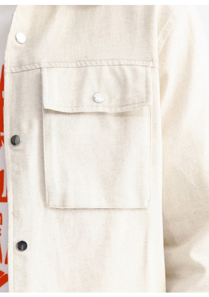 Bej Erkek Uzun Cepli Yazlık Ceket RIGEL indirimleri