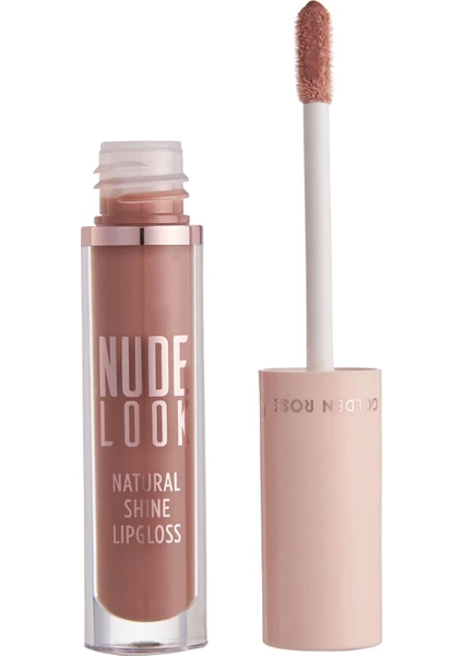 Golden Rose Nude Look Natural Shine Lipgloss No: 01 Nude Delight - Dudak Parlatıcısı - 8691190967406