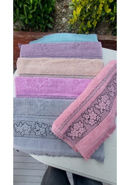 Saçaklı Nakışlı 50 x 90 cm El Yüz Havlusu fırsatları