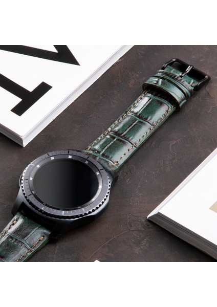 Samsung Galaxy Watch 4 / 5 / 6 / 7 44MM / 40MM / Galaxy Watch 5 Pro 45MM / Galaxy Watch 4 44MM / 40MM / Galaxy Watch 4 Classic 46MM / 42MM 47MM Active 2 40MM / 44MM Uyumlu Deri Kordon fırsatları