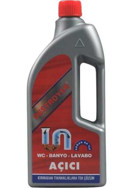 Wc Banyo Lavabo Açıcı 1000 ml