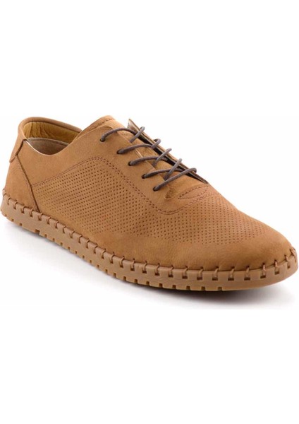 Taba Nubuk Leather Erkek Casual Ayakkabı E01863110201