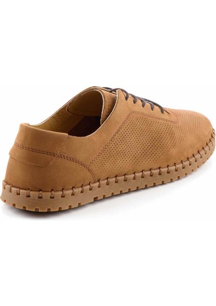 Taba Nubuk Leather Erkek Casual Ayakkabı E01863110201