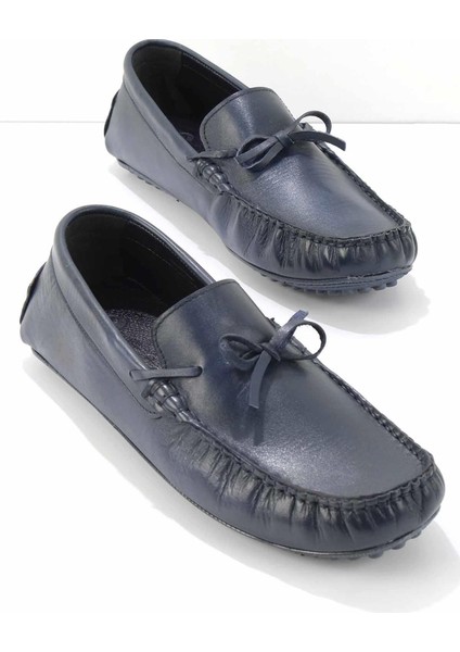 Indigo Leather Erkek Loafer Ayakkabı E01549496203