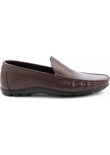 Kahve Leather Erkek Loafer Ayakkabı E01728360903