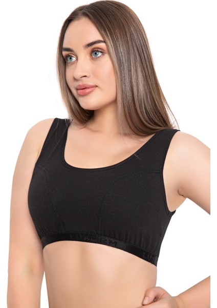 3'lü Ekonomik Paket, Pamuklu & Likralı Body Sütyen & Büstiyer 304