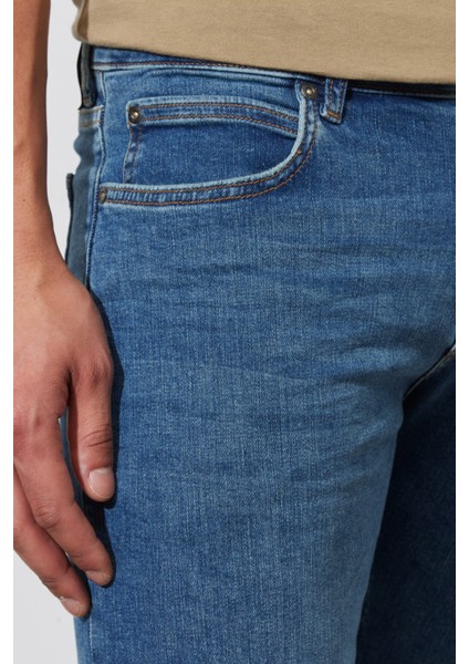 Malone Skinny Fit Normal Bel Denim Esnek Jean Kot Pantolon fırsatları