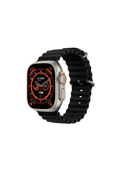 Çift Kordon Akıllı Saat Gs8+ Ultra Watch Erkek-Kadın 45 mm modelleri