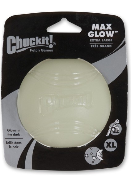 Chuckit! Max Glow Gece Parlayan Köpek Oyun Topu (Xl Boy)