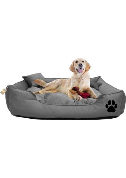 Yıkanabilir Büyük Irk Köpek Yatağı Minder 90X70CM