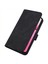 Smart 6 Için Kabartmalı Pu Deri Stand Cüzdan Telefon Kılıfı - Siyah (Yurt Dışından) 3