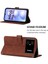 Poco M4 5g / Poco M5 5g Için Kabartmalı Pu Deri Stand Cüzdan Telefon Kılıfı - Kahverengi (Yurt Dışından) 2