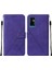 Blade A71 Için Kabartmalı Pu Deri Stand Cüzdan Telefon Kılıfı - Mor (Yurt Dışından) 1