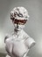 David "bronze Eyes" Heykel, Büyük Boy Büst, Özel Tasarım Dekoratif Heykel, Michelangelo David 4