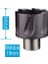 25 x 25 mm Tiaın Tct Manyetik Ray ve Hardox Delme Ucu Hcr 25T 1