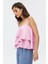 Pembe Ipli Bluz 4