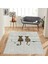 Dijital Baskı Yıkanabilir Kaymaz Taban Salon Halısı Rvg1855-Sm286 1