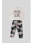 3-7 Yaş Kız Çocuk Süper Girl Pijama Takım Ekru 1