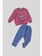 2-6 Yaş Kız Çocuk Takım Pembe-Gri 1