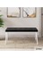 Concept Roz Serisi 80X132 Mdf Açılabilir Beyaz Mermer Desen Mutfak Masası 4 Sandalye ve 1 Bench Gold Halka 3
