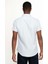 Slim Fit Kısa Kol Düğmeli Yaka Poplin Oxford Erkek Gömlek10 4