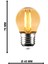 Rustik LED Sarı Top Ampul 4