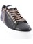 ES854-23Y Kadin Kalin Taban Silver Taş Bağcikli Sneakers Ayakkabi 2
