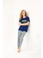 Yeni Inci Anne Kız 2 Adet Viskon Pijama Takım 1901-371 3