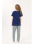 Yeni Inci Anne Kız 2 Adet Viskon Pijama Takım 1901-371 4