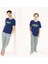 Yeni Inci Baba Oğul 2 Çift Viskon Pijama Takım 838-340 1