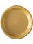 Gold (Altın Sarısı) Renk Plastik Tabak 22 Cm-20 Adet 1