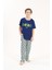 Yeni Inci Baba Oğul 2 Çift Viskon Pijama Takım 838-340 3