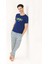 Yeni Inci Baba Oğul 2 Çift Viskon Pijama Takım 838-340 5