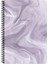 A4 Çizgili Defter Classic Marble - Lila 1