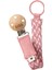 Paci Braid Emzik Askısı -Dusty Pink/baby Pink 1