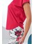 Kadın Kısa Kollu Pijama Takımı 24185 3